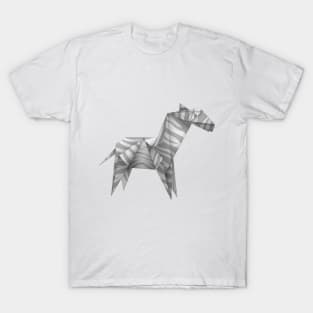 Image: Origami zebra T-Shirt